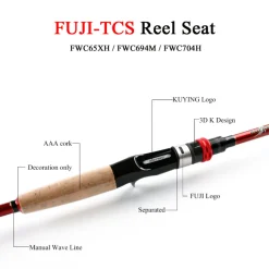 Canne Casting Kuying Freestyle Walker