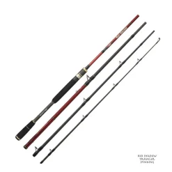 Canne Hearty Rise Red Shadow Traveler Spinning