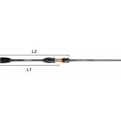 Canne Spinning Sakura Tsubarea 662 L