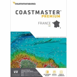 Carte detaillee des cotes francaises et Corses Humminbird Coast Master