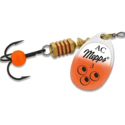 Cuiller Mepps Aglia-E Brite Argent Orange