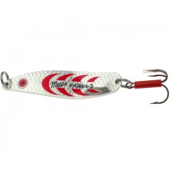 Cuiller Ondulante Mepps Syclops Argent/Rouge