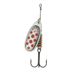 Cuiller Tournante Mepps Comet Argent Points Rouges
