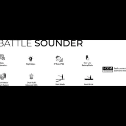 Detecteur de touches Black Cat Battle Sounder Noir
