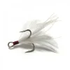Hamecon Triple Evergreen Treble Hook Magic Feather