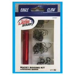 Kit Eagle Claw Lazer Sharp Wacky Hook