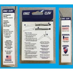 Kit Eagle Claw Lazer Sharp Wacky Hook