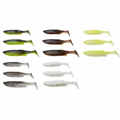 Kit Leurres Souples Savage Gear Fat Minnow T-Tail