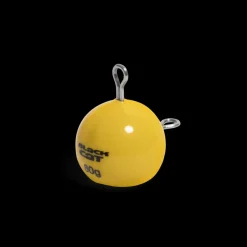 Lest Black  Cat Ball jaune