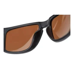 Lunettes Polarisantes Fox Rage Transparent Black Brown Lens Mirror Blue