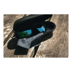 Lunettes Polarisantes Fox Rage Transparent Black Brown Lens Mirror Blue