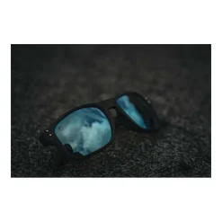 Lunettes Polarisantes Fox Rage Transparent Black Brown Lens Mirror Blue