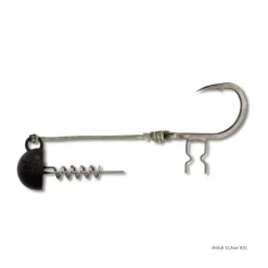 Montage Black Cat Shad Claw Rig