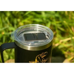 Mug Black Cat Stainless Steel Thermal Mug