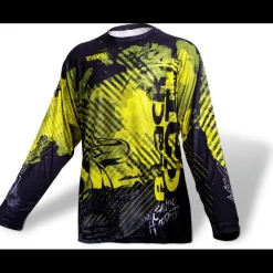 Tee Shirt UV Black Cat Fishing Jersey