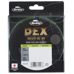 Tresse Berkley Dex Braid 8X Chartreuse 150m