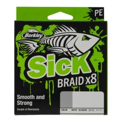 Tresse Berkley Sick Braid White 300m