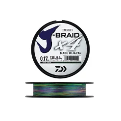 Tresse Daiwa J Braid X4 Multicolore