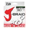 Tresse Daiwa J Braid X8 Vert 300m