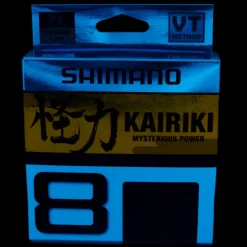 Tresse Shimano Kairiki 8 300m Steel Grey