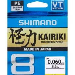 Tresse Shimano Kairiki 8 150m Yellow
