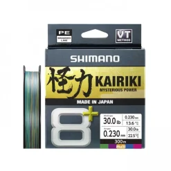 Tresse Shimano Kairiki 8 Plus 300m Multicolore