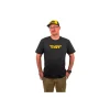 T-Shirt Black Cat Logo Black