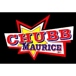 T-Shirt Chubb Maurice Capot Noir